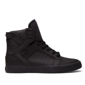 SUPRA Black SKYTOP Skate Shoes Men's 5.5M